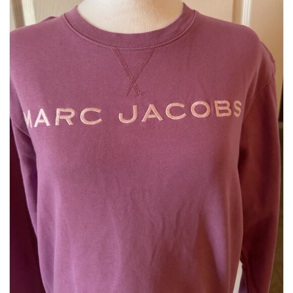 Marc Jacobs Women’s Sweatshirt Cotton Pink Size M - Picture 4 of 9